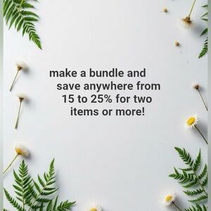 Bundle Savings!